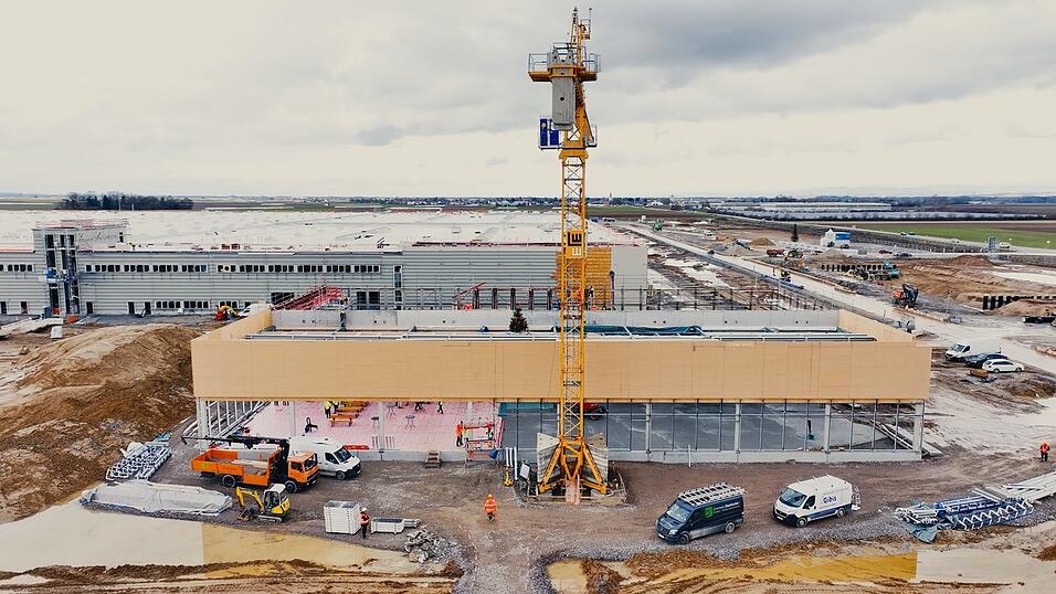 Mitte Dezember fand das Richtfest statt.&nbsp;