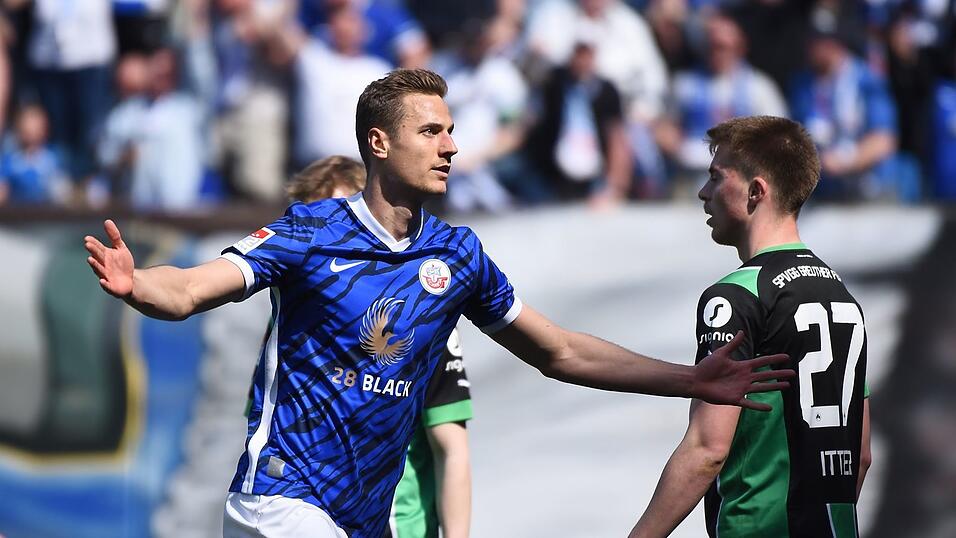 Kennt die 2. Liga aus Rostock: Ulm-Neuzugang Dennis Dressel.