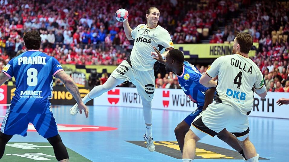 War bester deutscher Werfer: Juri Knorr. War bester deutscher Werfer: Juri Knorr.