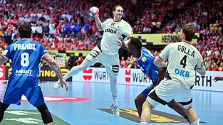 War bester deutscher Werfer: Juri Knorr. War bester deutscher Werfer: Juri Knorr.