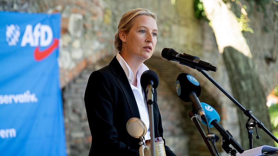 AfD-Bundeschefin Alice Weidel wettert gegen eine vermeintliche Verbotspolitik der Bundesregierung: 'Niemand geht an mein Schnitzel.'
