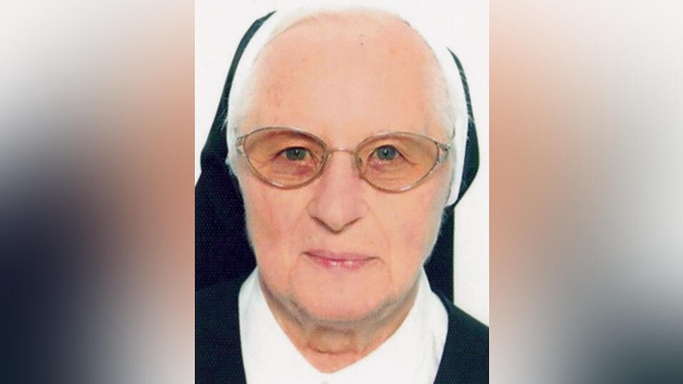 Schwester Adelheid Hornauer ist tot.