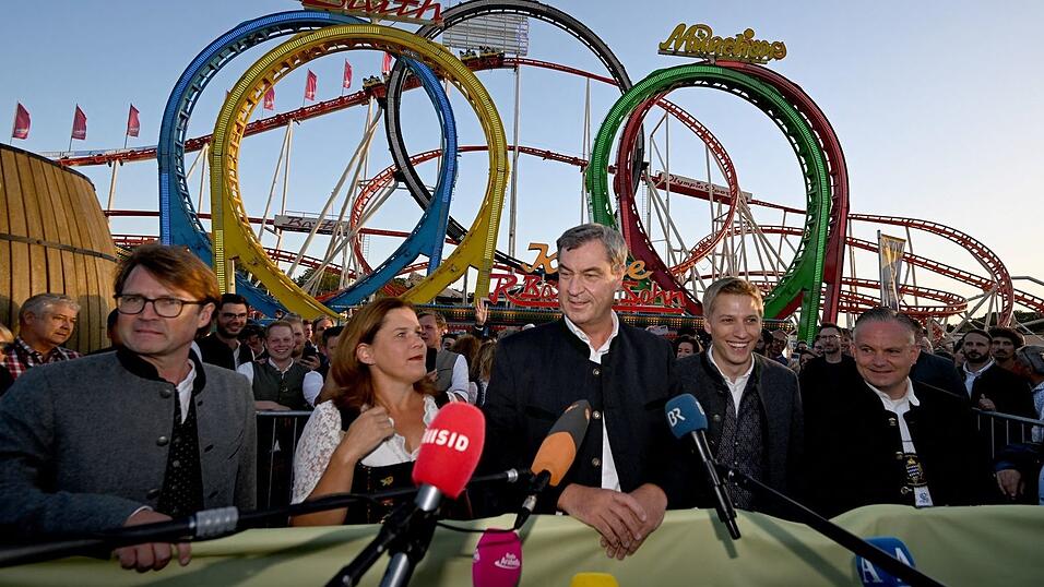 &laquo;Olympia Looping&raquo; zur Feier des wichtigen Schritts zu Olympiastadt.