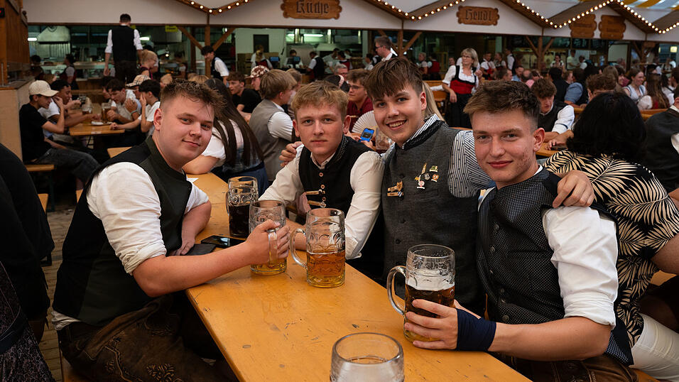 Die Partybilder vom Mittwoch, 12. August, aus dem Festzelt Nothaft.&nbsp;