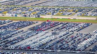 Die deutschen Autohersteller können immer weniger Autos in China verkaufen. (Archivbild) Die deutschen Autohersteller können immer weniger Autos in China verkaufen. (Archivbild)