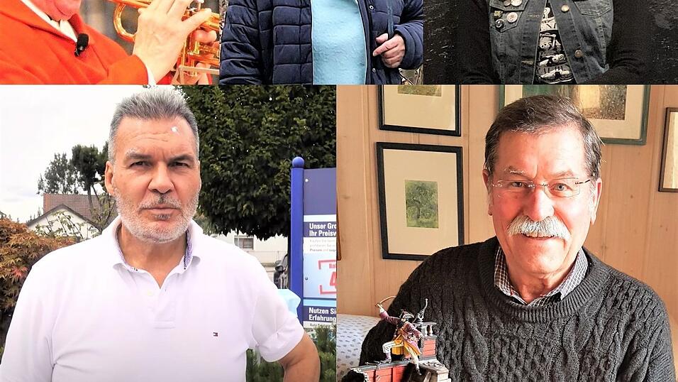 Fünf Straubing, über die wir heuer berichtet haben: (im Uhrzeigersinn, von links oben): Pfarrer Jakob Hofmann, Bürgermeisterin Maria Stelzl, Clubbetreiberin Nathalie Klee, Bürgermeister Hans Lohmeier und Autohändler Bernhard Seubert. Fünf Straubing, über die wir heuer berichtet haben: (im Uhrzeigersinn, von links oben): Pfarrer Jakob Hofmann, Bürgermeisterin Maria Stelzl, Clubbetreiberin Nathalie Klee, Bürgermeister Hans Lohmeier und Autohändler Bernhard Seubert.