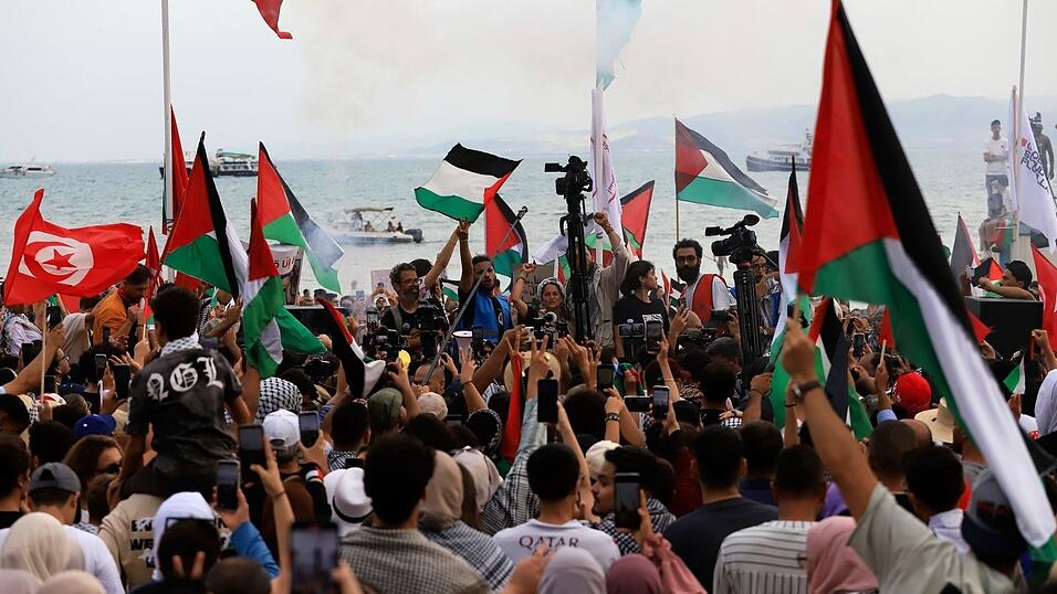 Die «Global Sumud Flotilla» will die israelische Seeblockade des Gazastreifens durchbrechen und Hilfsgüter in den Küstenstreifen bringen. (Archivbild)