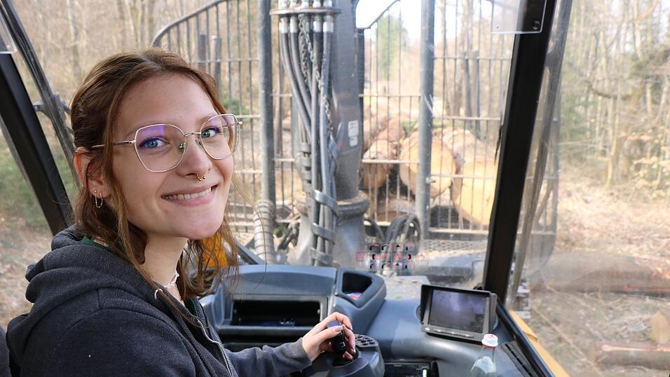 Katharina Wittmann, will anderen Frauen Mut machen. &bdquo;M&auml;nnerjobs k&ouml;nnen M&auml;dchen genauso.&ldquo;