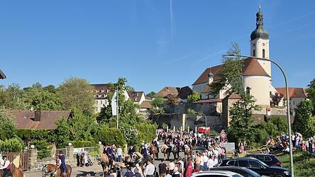 Der Pfingstritt verlief aus Sicht der Polizei ohne besondere Vorkommnisse.