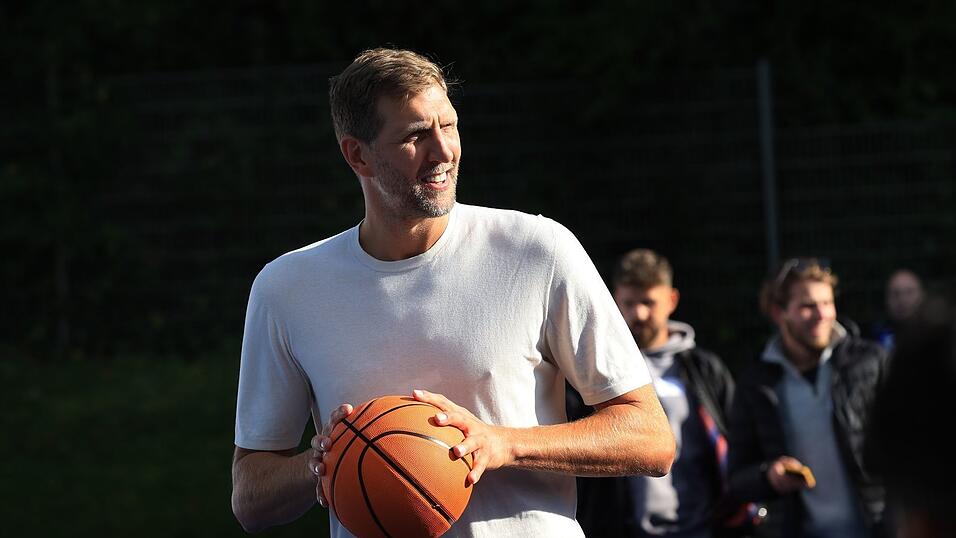 Inzwischen nur noch privat in W&uuml;rzburg: Dirk Nowitzki. (Archivbild)