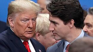 Die angekündigten Zölle, würden für einen Monat ausgesetzt, schrieb der kanadische Premier Justin Trudeau. (Archivbild)