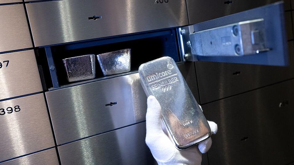 Auch Silber wird immer teurer.