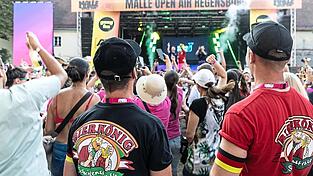 Gute Stimmung beim Malle Open Air auf dem P&uuml;rkelgut.