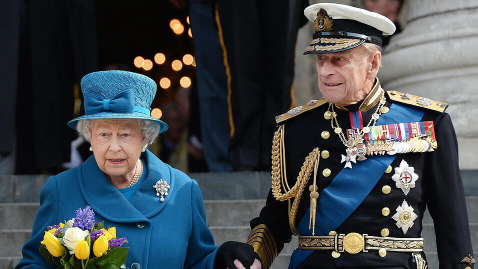 Prinz Philip, Herzog von Edinburgh, war am Freitag gestorben. Am Samstag soll er beerdigt werden. Prinz Philip, Herzog von Edinburgh, war am Freitag gestorben. Am Samstag soll er beerdigt werden.