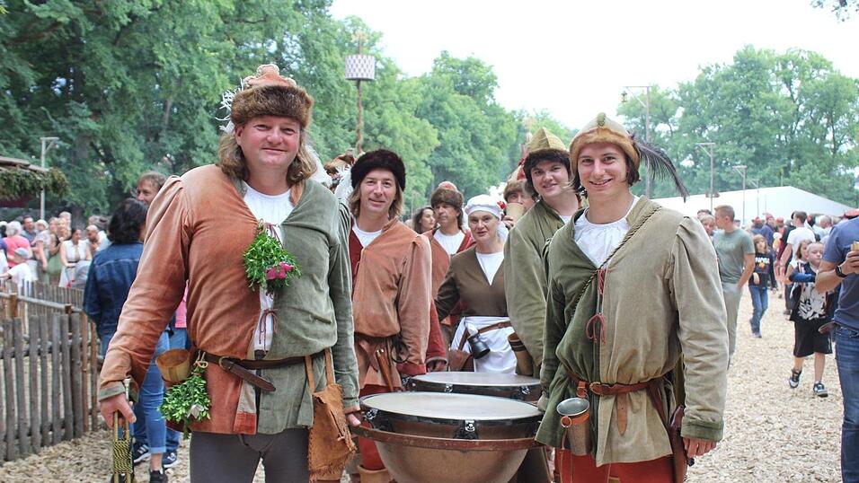 Der Zehrplatz war am Freitag, 21. Juli, gut besucht.