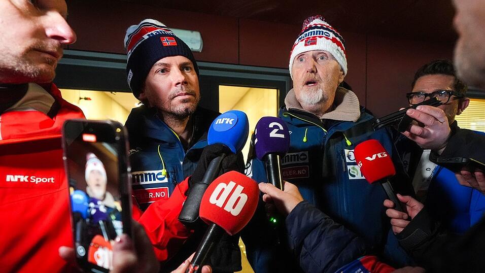 Wer wusste was? Norwegens Sportchef Aalbu (r.) steht unter Druck.