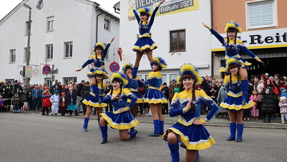 Beim Bogener Faschingsumzug war einiges geboten.