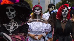 Dia de muertos in Mexiko.