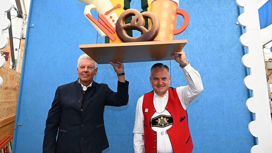 Reiter und sein Wirtschaftsreferent Christian Scharpf Reiter und sein Wirtschaftsreferent Christian Scharpf