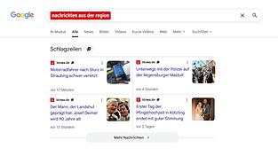 Google ermöglicht seit Kurzem, dass man Nachrichtenseiten als „bevorzugte Quellen“ einstellt. So erhalten Nutzer mehr Suchergebnisse von Seiten, denen sie vertrauen. (Foto-Montage) Google ermöglicht seit Kurzem, dass man Nachrichtenseiten als „bevorzugte Quellen“ einstellt. So erhalten Nutzer mehr Suchergebnisse von Seiten, denen sie vertrauen. (Foto-Montage)