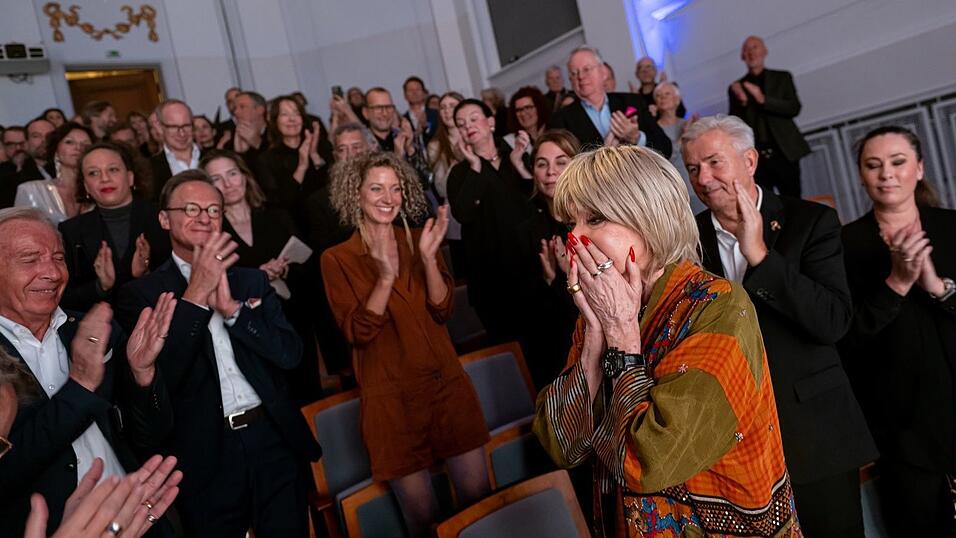 Schauspielerin Judy Winter wird bei der Verleihung des Götz-George-Preises gefeiert. Schauspielerin Judy Winter wird bei der Verleihung des Götz-George-Preises gefeiert.