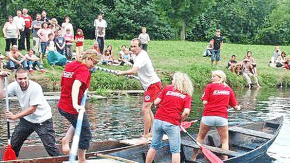 Das erste Viechtacher Fischerstechen im Jahr 2007.