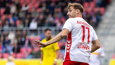 Vier Saisontore auf dem Konto: Auch Noel Eichinger steht für den Aufwärtstrend des SSV Jahn Regensburg.