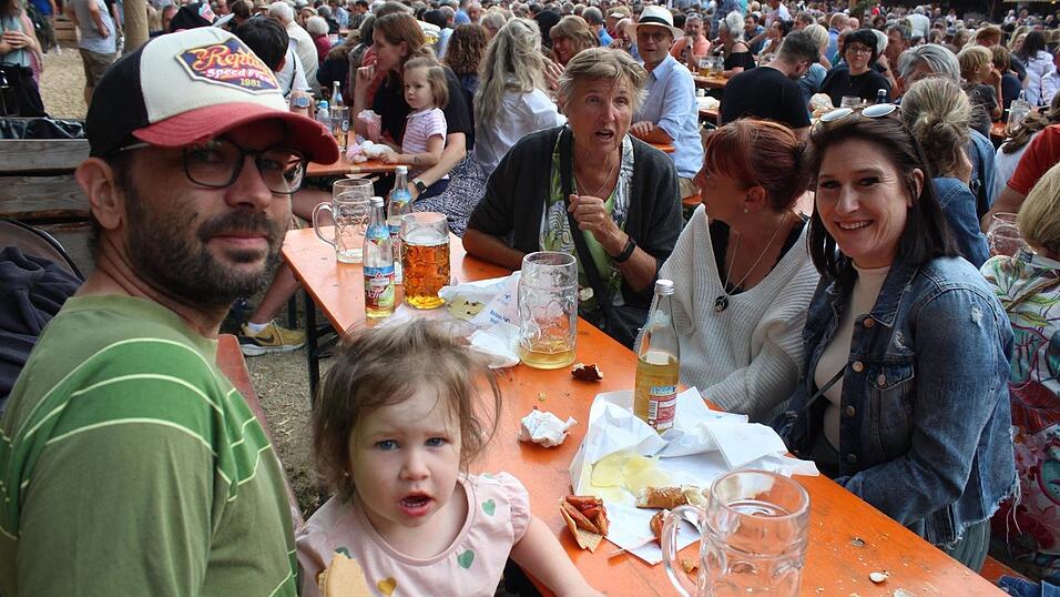 Der Zehrplatz war am Freitag, 21. Juli, gut besucht.