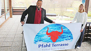 Chris und Olga van Heumen haben auch schon einen Namen f&uuml;r den neuen Freibadkiosk.