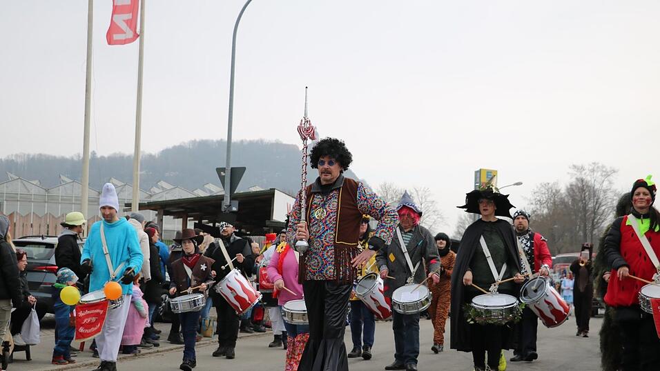 Beim Bogener Faschingsumzug war einiges geboten.
