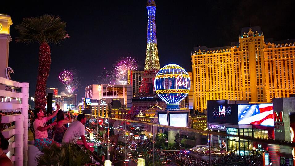 Ein Ort mit viel Schein: Las Vegas, St&auml;tte f&uuml;r die ersten Enhanced Games. (Archivbild)