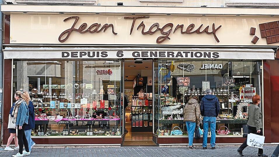 Jean-Baptiste Trogneux, der Inhaber des des Schokoladengesch&auml;fts im Zentrum von Amiens, war bei einer Demo angegriffen worden.