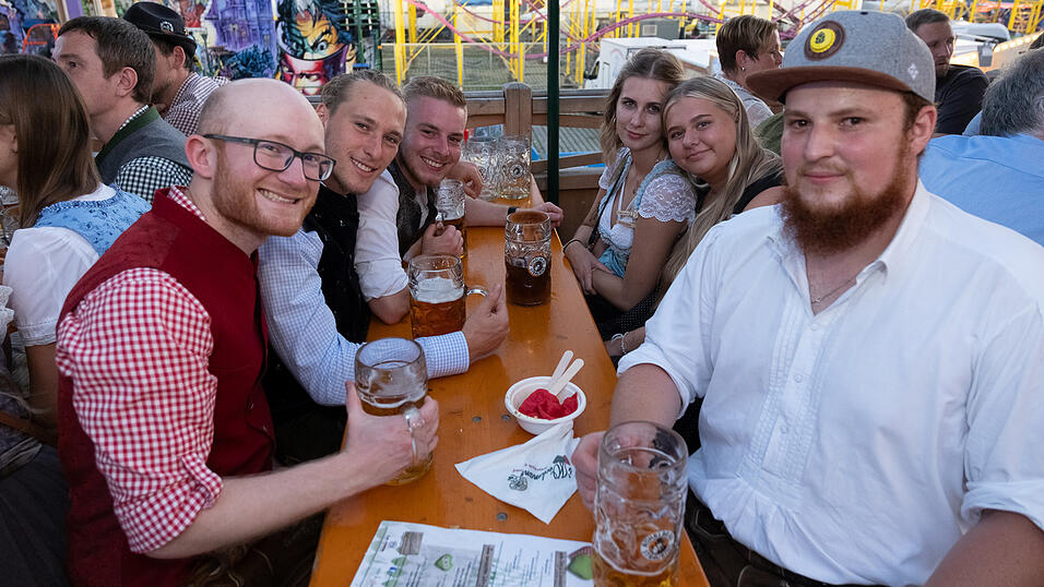 Die Partybilder vom Montag, 14. August 2023, aus dem Festzelt Weckmann.