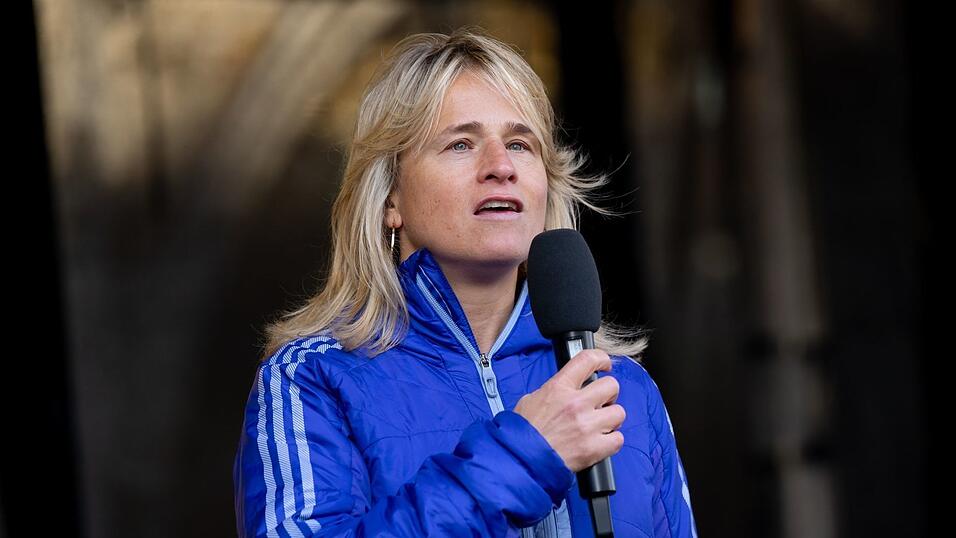 Verena Bentele, Vizepräsidentin des DOSB, will eine «Vision» für die Stadt. Verena Bentele, Vizepräsidentin des DOSB, will eine «Vision» für die Stadt.