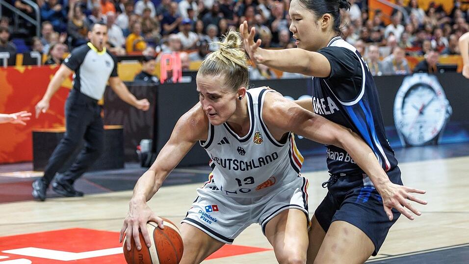 Leonie Fiebich führte das deutsche Team mit ihrer Präsenz wieder an. Leonie Fiebich führte das deutsche Team mit ihrer Präsenz wieder an.
