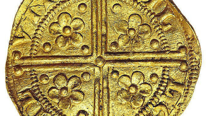 Laut Wissenschaftlern wurde die M&uuml;nze wohl 1257 hergestellt.