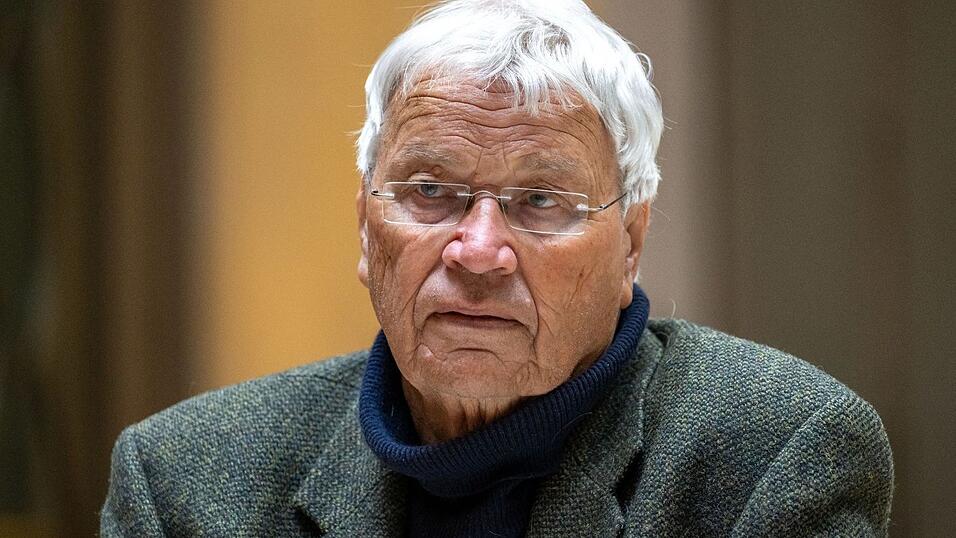 Der Schauspieler Gerhard Polt bei der Vorstellung der Serie 'Die Vroni aus Kawasaki'.