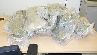 verpacktes Marihuana