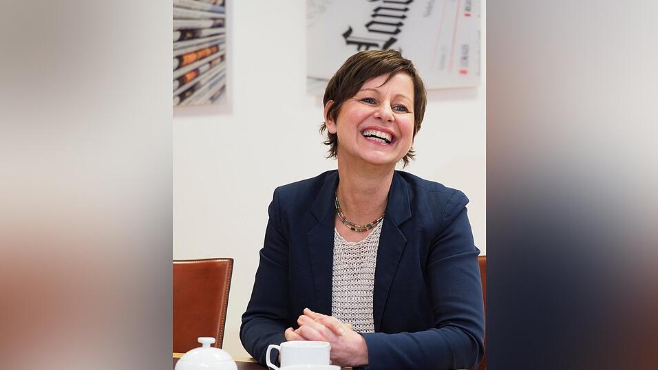 Die Gr&uuml;nen-Kandidatin Sigi Hagl