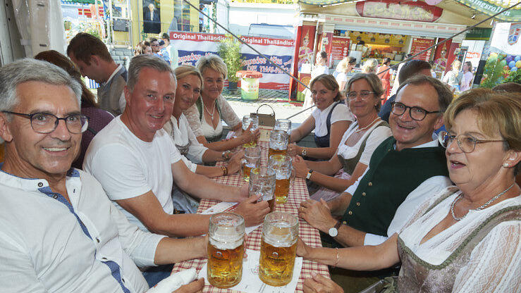 Die Partybilder vom Freitag, 18. August 2023, aus dem Festzelt Lechner.