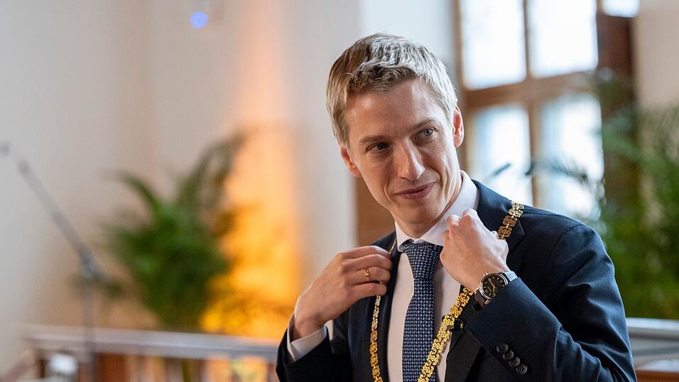 Auf Dominik Krause (Gr&uuml;ne) warten schwierige Herausforderungen.