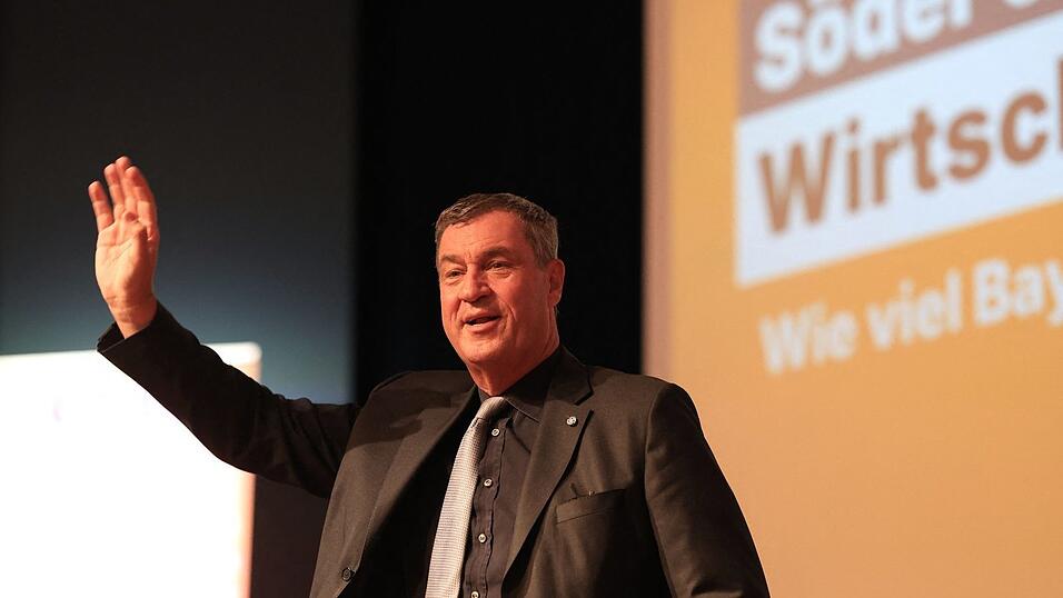Markus S&ouml;der hob die Wirtschaftskompetenz von Sven Schulze hervor.