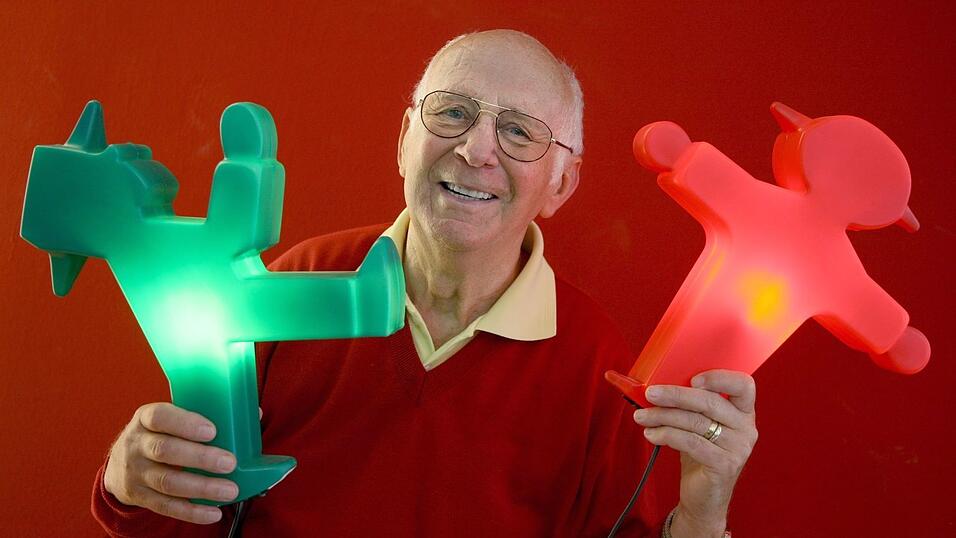 Der Erfinder des Ampelmännchens, Karl Peglau, starb 2009. (Archivbild) Der Erfinder des Ampelmännchens, Karl Peglau, starb 2009. (Archivbild)
