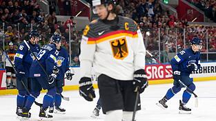 Kapit&auml;n Moritz Seider und die deutsche Mannschaft verlieren zum WM-Auftakt gegen Finnland.
