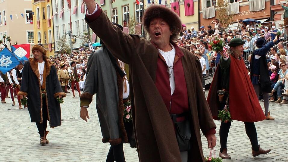 Der letzte Umzug der Landshuter Hochzeit 2017