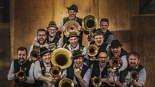 Geben immer Vollgas mit ihrer Musik: die Kapelle Josef Menzl
