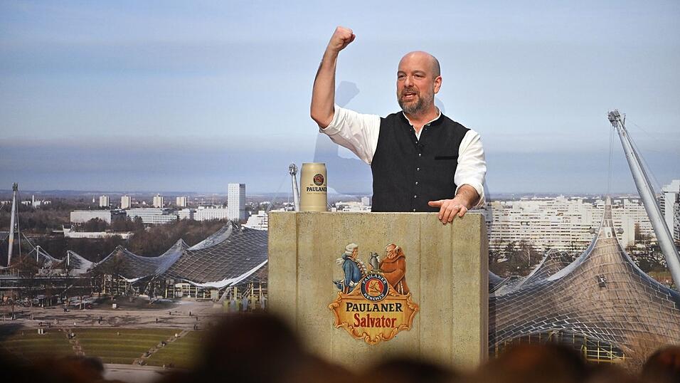 Der neue Fastenprediger Stephan Zinner liest der Polit-Prominenz die Leviten.