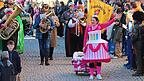 Bürgermeisterin Monika Bergmann führte auch heuer den Blaibacher Faschingszug an.