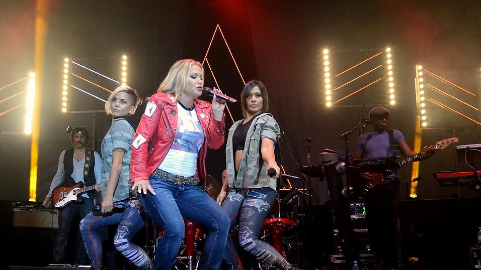 Anastacia rockte das Bluetone-Zelt. Anastacia rockte das Bluetone-Zelt.
