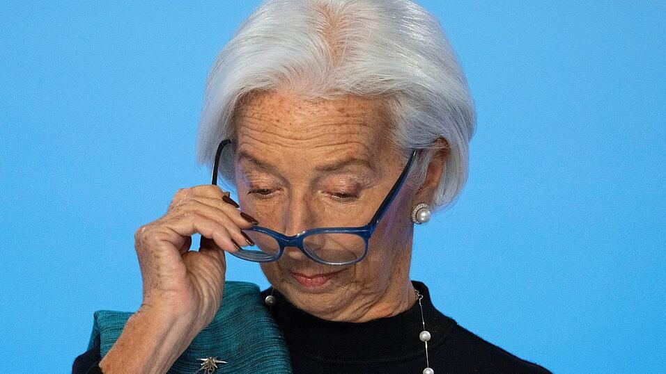 Lagarde. EZB sieht sich mit derzeitigem Zinsniveau «gut aufgestellt». Lagarde. EZB sieht sich mit derzeitigem Zinsniveau «gut aufgestellt».